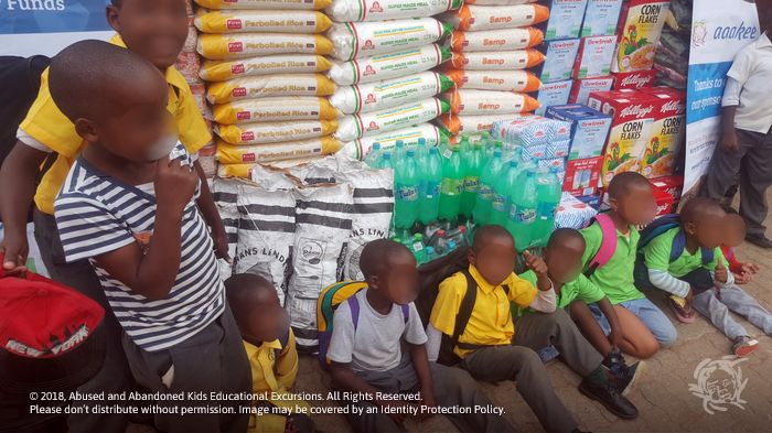  - Food consignment to Polokong Children's Village