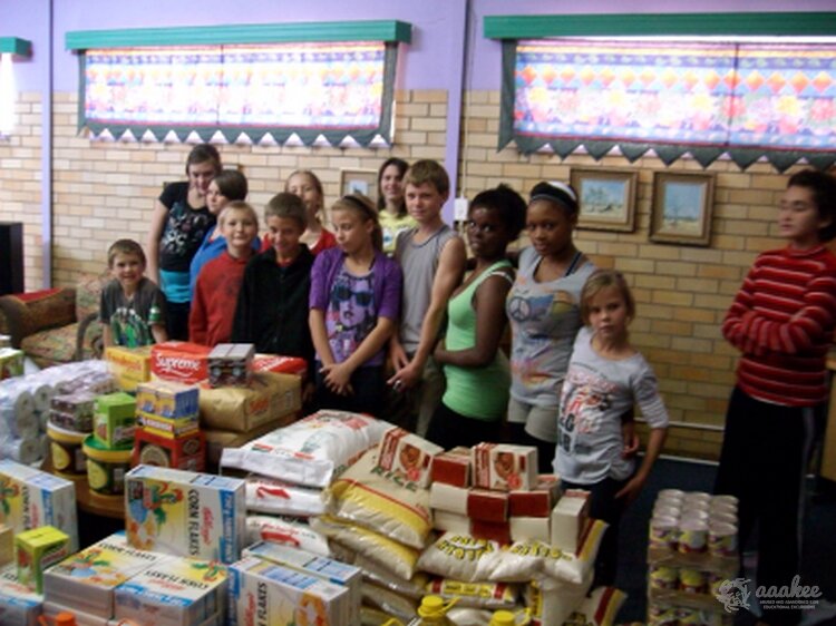  - Catherine Robson Children's Home Gets Groceries for Two Months