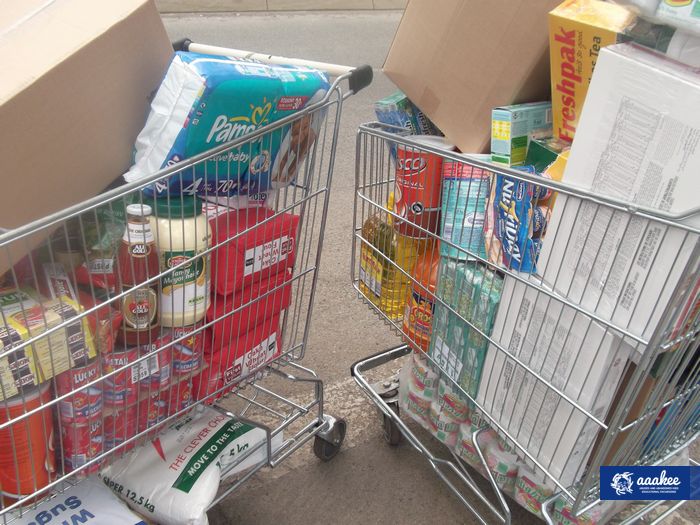  - Food and grocery hand-over to Jeppestown SAPS