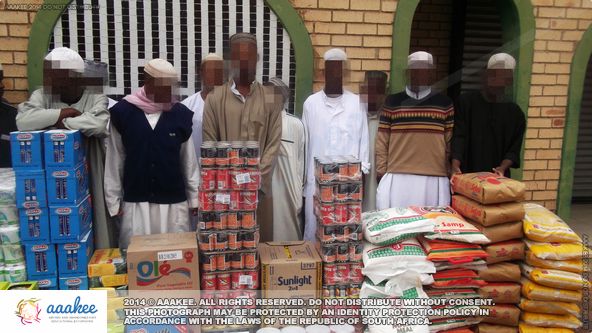  - Food consignment to Jumma Musjid & Educational Institute