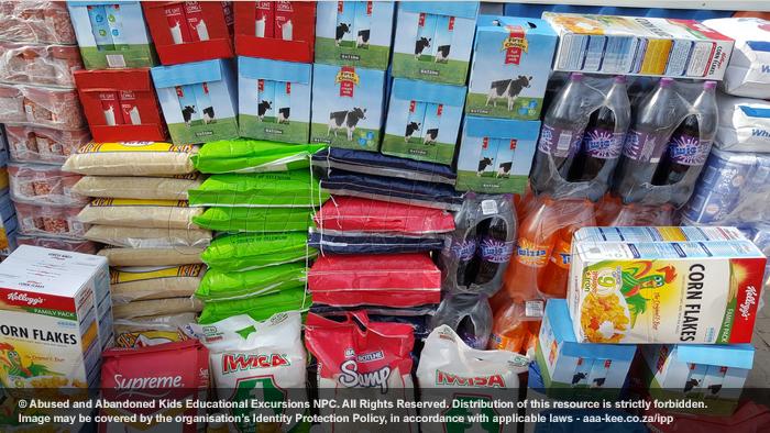  - Food and groceries donated to Reamogetswe Resource Centre in Muldersdrift