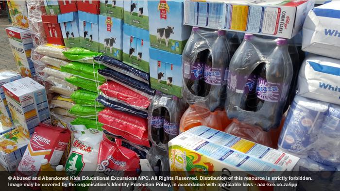  - Food and groceries donated to Reamogetswe Resource Centre in Muldersdrift