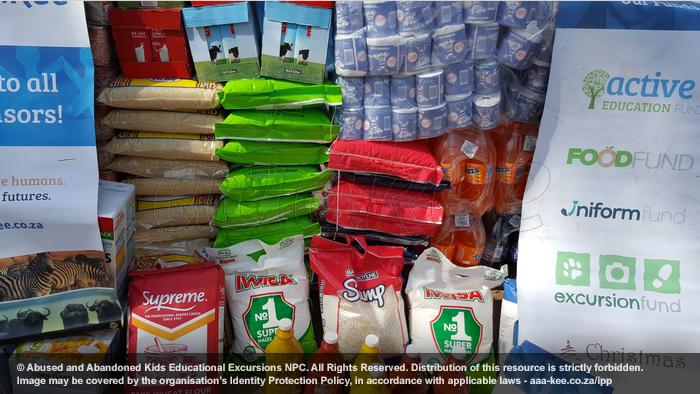  - Food and groceries donated to Reamogetswe Resource Centre in Muldersdrift