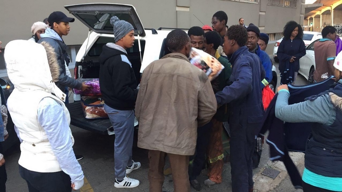  - Winter warmth drive Johannesburg