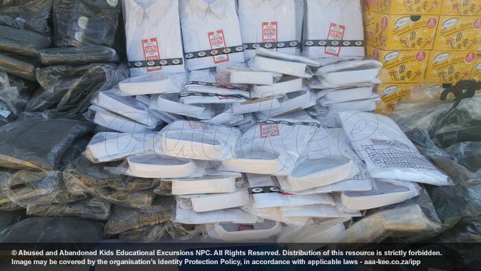  - School uniforms donated to Fairview Junior School