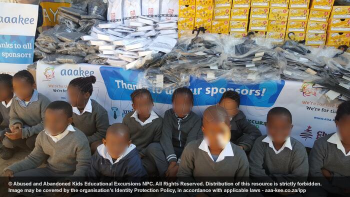  - School uniforms donated to Fairview Junior School
