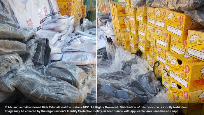  - School uniforms donated to Fairview Junior School