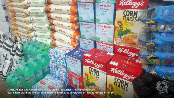  - Food consignment to Polokong Children's Village