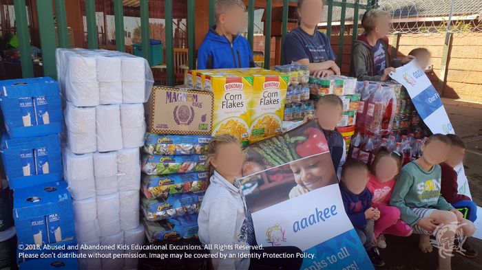  - Food and groceries consigned to Lerato Child & Youth Care Centre