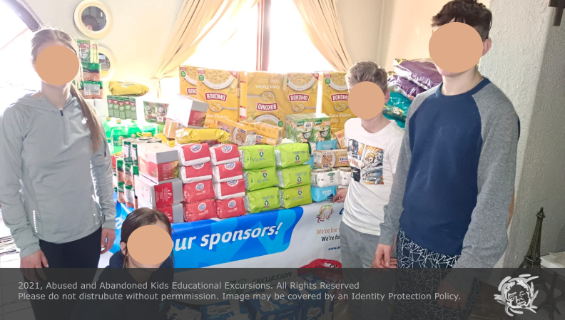  - Food consignment to Pienaar Children's Home for Nelson Mandela Month