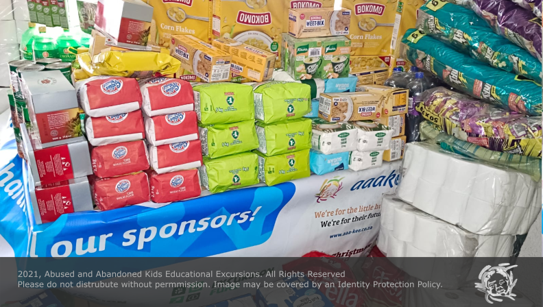  - Food consignment to Pienaar Children's Home for Nelson Mandela Month