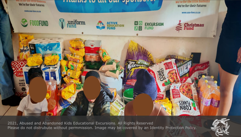  - Food handover to Individual family in Sebokeng