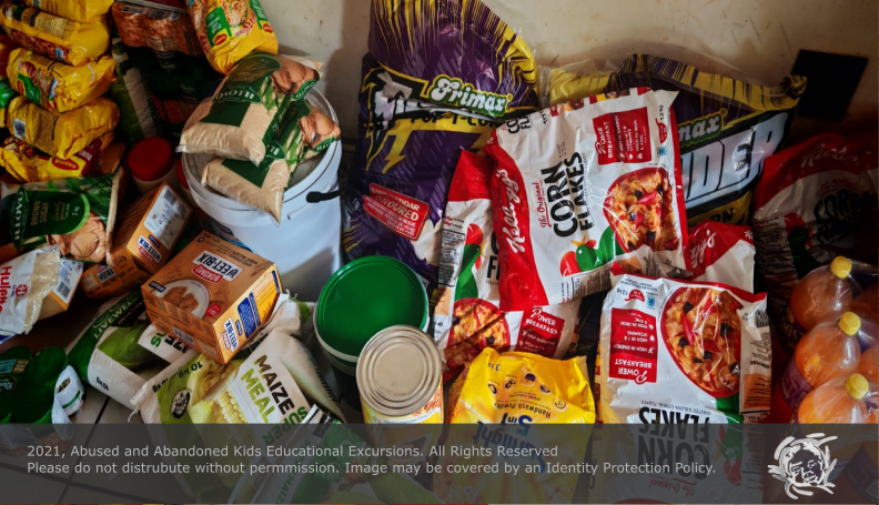  - Food handover to Individual family in Sebokeng